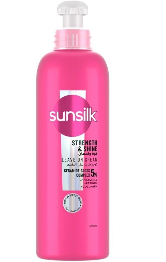 Sunsilk كريم يترك على الشعر مع زيت جوز الهند للشعر الباهت المعرض للتكسر - Image 1
